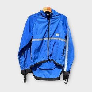 Vintage MEC royal blue running/cycling jacket.